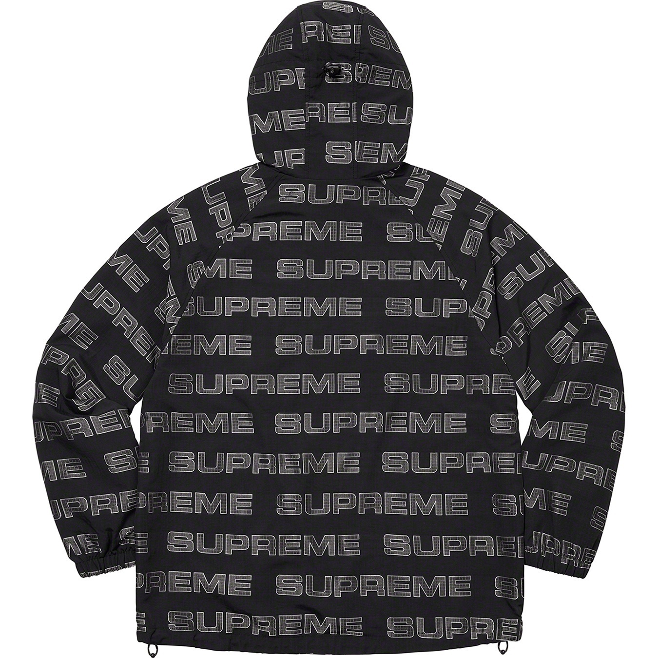 Logo Ripstop Hooded Track Jacket view 8